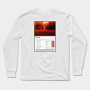 Funeral Tracklist Long Sleeve T-Shirt